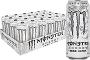 Monster Energy Ultra Strawberry Dreams, Sugar Free Energy Drink, 16 Ounce (Pack of 15)