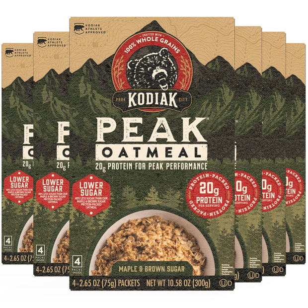 Kodiak Cakes Instant Oatmeal Packets - High Protein - 100% Whole Grains Breakfast Food - Chocolate Chip (36 Packets)