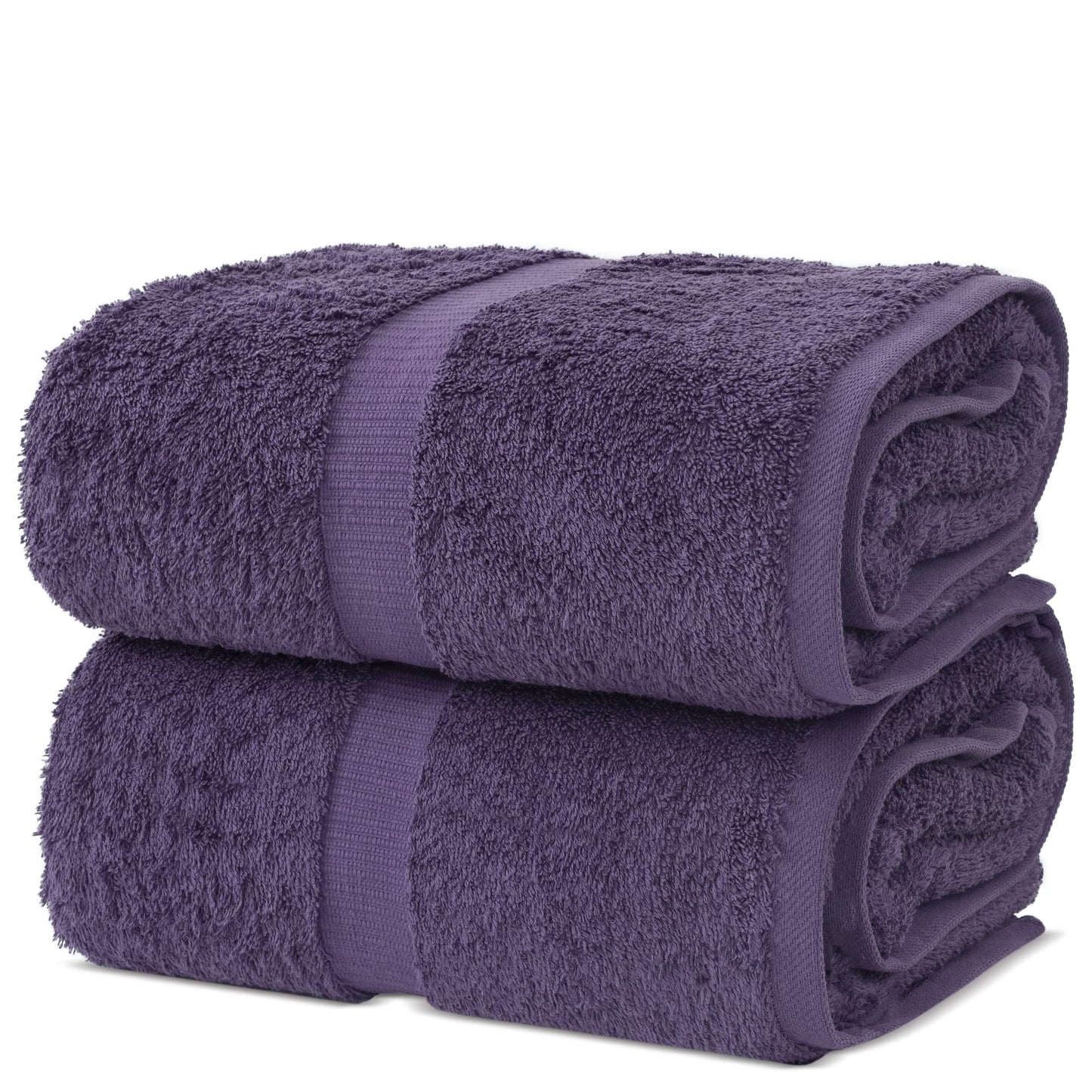 Chakir Turkish Linens | Hotel & Spa Quality 100% Cotton Premium Turkish Towels | Soft & Absorbent (4-Piece Bath Towels, Dark Gray)