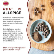 Spicy World Allspice Ground 16 Ounce - Huge 1 Pound Value Pack - All Spice Powder