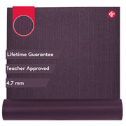 Manduka PROlite Yoga Mat 71" - 4.7mm | Lifetime Durability | Hygienic Construction | Teacher Approved | 71 x 24 inches | Elderberry