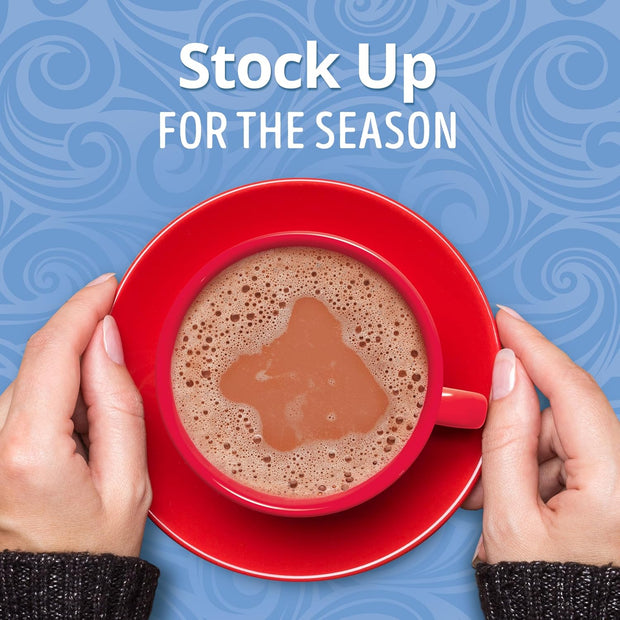 Swiss Miss Hot Cocoa Drink Mix, Milk Chocolate Flavor, Family Pack, 16 ct