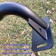 SELEWARE Heavy Duty Welded Pull Up Bar, Versatile Doorway Wall Mount, Joist Mounted, and Ceiling Mounted Chin Up Bars, Thick Metal Sturdy Construction for Full Body Workouts Support 500 lbs