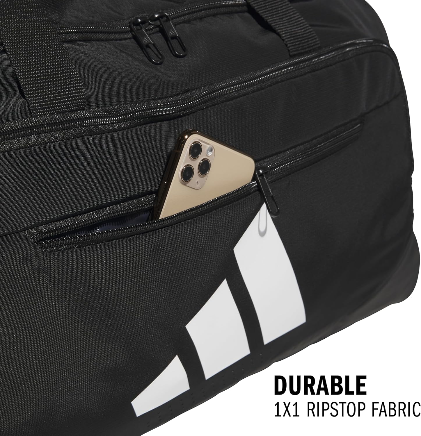 adidas Defender 5.0 Duffel, Durable Travel Gym Sports Bag for Men and Women