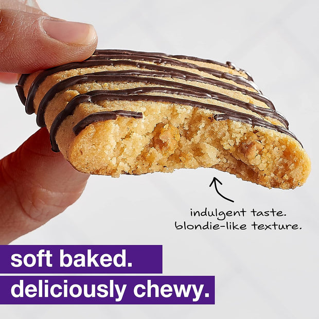 KIND Soft Baked Squares, Salted Caramel Almond Flour Blondie, Healthy Snack Bars, Gluten Free, 5g Protein, 6 Count