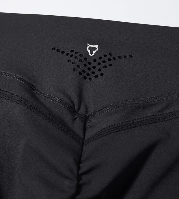 Women's Yoga Pants 7/8 High Waisted Workout Yoga Leggings for Women Butt Lifting Tummy Control Booty Tights