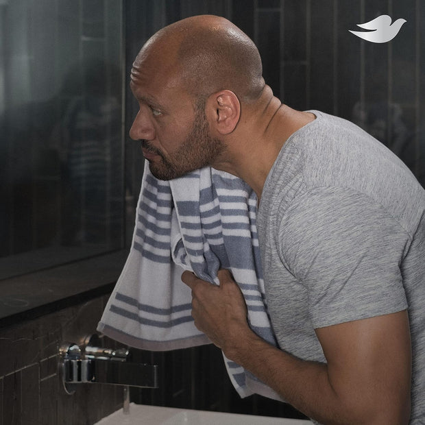 DOVE MEN + CARE 3 in 1 Cleanser for Body, Face, and Shaving to Clean and Hydrate Skin Extra Fresh Body and Facial Cleanser More Moisturizing Than Bar Soap 3.75 oz 6 Bars