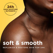 SheaMoisture Bar Soap Raw Shea Butter 4 count Moisturize and Restore Dry Skin Deeply Moisturizing bar soap with 24h shea moisture nutrients for Healthy, Glowing Skin 8 oz