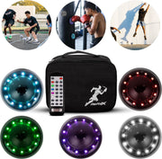 Reflexx RLT 2.0 - Reaction Time Training Lights for Agility - Hand Eye Coordination Training Agility Light Pods for Reaction Games and Fast Reflexes, Quick Reflex Trainer for Sports