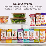 Perfect Bar Original Refrigerated Protein Bar, Peanut Butter Lover's Variety Bundle, 2.2 - 2.5 Ounce Bar, 8 Count