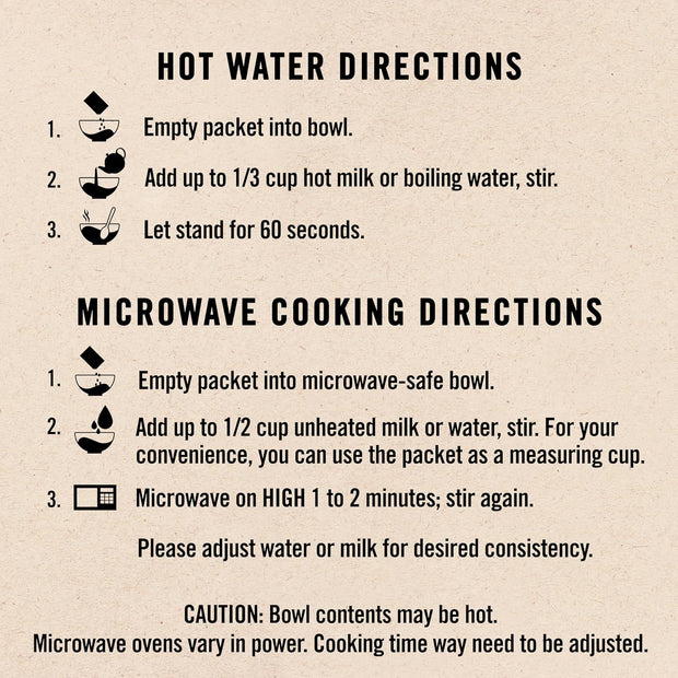 Quaker Instant Oatmeal Fruit & Cream Variety Pack, Single Serve Packets, (44 Pack)