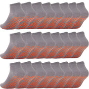 Pilates Grip Socks for Women Men Cute Non Slip Grippy Socks Woman for Yoga Barre Trampoline Hospital
