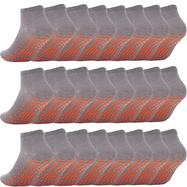 Pilates Grip Socks for Women Men Cute Non Slip Grippy Socks Woman for Yoga Barre Trampoline Hospital