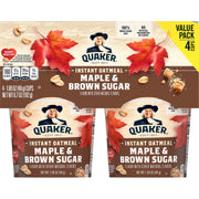 Quaker, Instant Oatmeal, Cinnamon and Spice, 1.51 Ounce (Pack of 10)