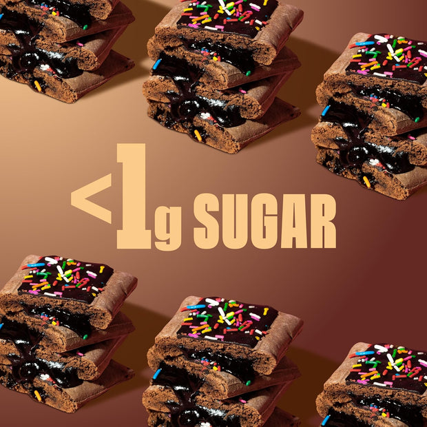 Legendary Foods 22 g Protein Pastry Bundle - Low Carb Meal Replacement Bar - Gluten Free Protien Snacks - Healthy Keto Snack Box - Low Sugar Energy Bars - Bariatric Diabetic Friendly 16 Pack