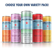 S.Pellegrino Essenza Variety Pack - Blood Orange, Dark Morello Cherry, Wild Strawberry,11.15 Fl. Oz (Pack of 24)