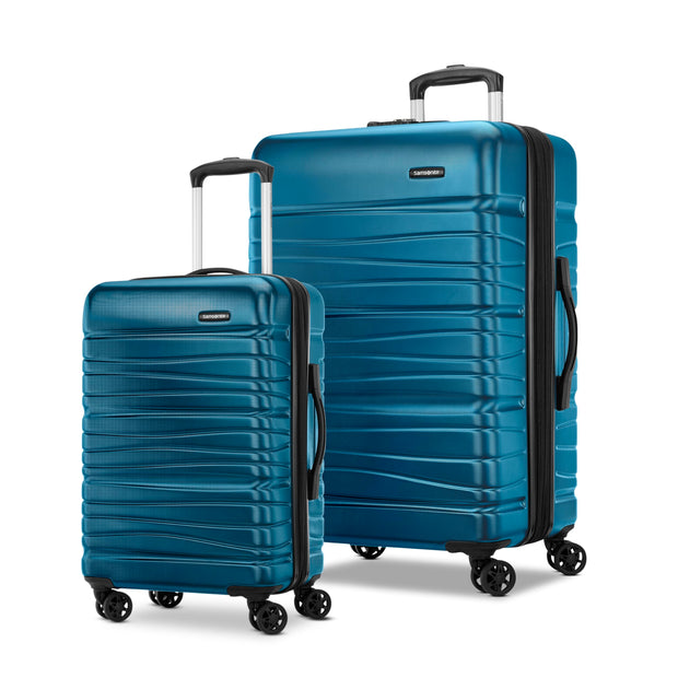 Samsonite Evolve SE Hardside Expandable with Double Spinner Wheels, 2PC SET (CO/M), Army Green