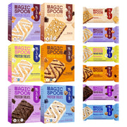 MAGIC SPOON Treats - High Protein, Low Carb, Keto Friendly, Low Sugar, Gluten Free, Crispy Protein Bar Cereal Bar, On-The-Go Healthy Snack (Chocolate PB, 8 Bars)