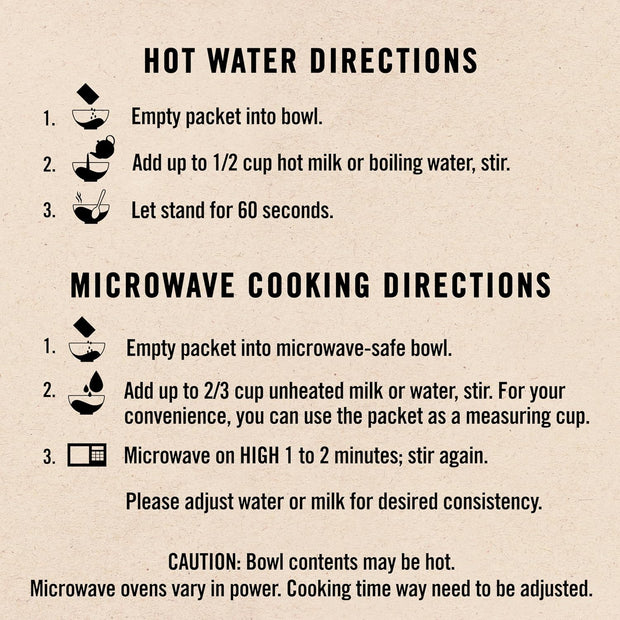 Quaker Protein Instant Oatmeal, Apple Cinnamon, 12g Protein per Serving, Whole Grains, No Artificial Flavors, No Added Colors, 2.11 oz Packets, (6 Pack)