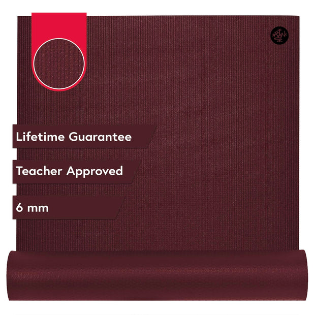 Manduka PRO Yoga Mat 71" - 6mm | Lifetime Durability | Hygienic Construction | Premium Studio Quality | Teacher Approved | 71 x 26 inches | Verve
