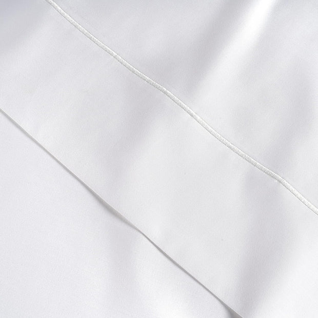 LANE LINEN 100% Egyptian Cotton King Sheets Set – 4 Piece Sateen Weave Bed Sheets, Ultra Soft, 16" Deep Pocket, Luxury King Size Sheet Set – White