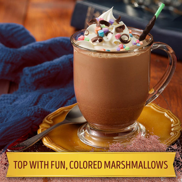 SWISS MISS Milk Chocolate Flavored Hot Cocoa Mix, 38.27 OZ Square Canister