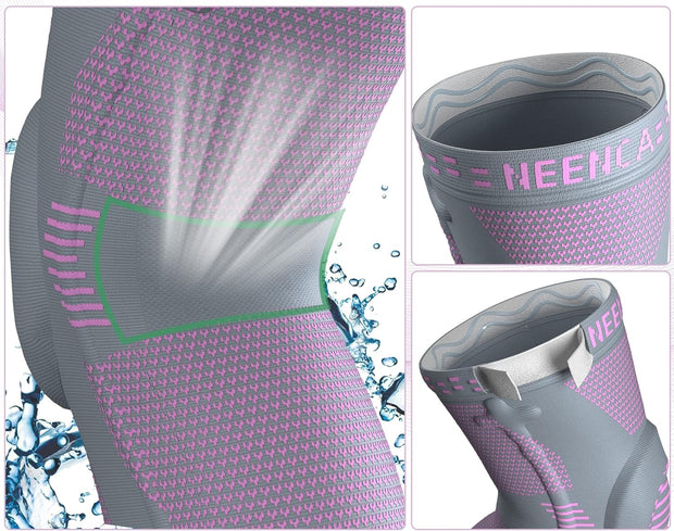 NEENCA Professional Knee Brace for Pain Relief, Medical Knee Support with Patella Pad & Side Stabilizers, Compression Knee Sleeve for Meniscus Tear, ACL, Joint Pain, Runner, Workout - FSA/HSA Eligible