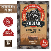 Kodiak Cakes Chocolate Fudge Brownie Mix, 14.8 Ounce Boxes (Pack of 6)