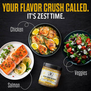 Lemon Pepper Seasoning by Chimi Boss Blends, 5oz – Bold Zesty Citrus & Cracked Pepper Spice Blend, – Gourmet All-Natural Rub for Chicken, Fish, Veggies, Grilling, Air Fryer & Everyday Cooking