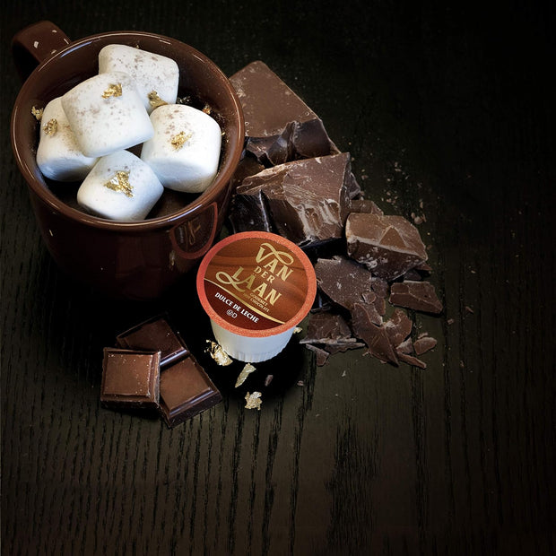 Van Der Laan Chocolate Hot Cocoa Pods, Gourmet Dutch Chocolate Assorted Variety Pack Compatible with K Cup Brewers Including 2.0, 40 Count