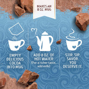 SWISS MISS Milk Chocolate Flavored Hot Cocoa Mix, 38.27 OZ Square Canister