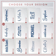 Personalized Tumblers, Stainless Steel 20 oz Tumbler w/Lid | 13 Designs | Personalized Cups Double Walled Insulated Coffee Cup for, Gym, Fitness | Hot and Cold Drink Use - Black