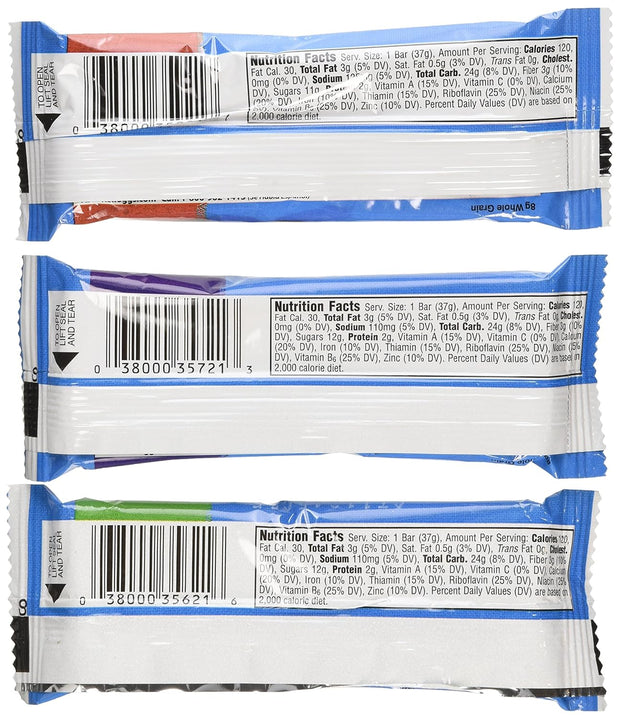 Nutri-Grain-Kellogg's Cereal Bars Variety Pack, 1.3 oz, 48-Count