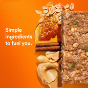 RXBAR Nut Butter and Oat Protein Bars, Protein Snacks, Snack Bars, Honey Cinnamon Peanut Butter, 9.7oz Box (5 Count)