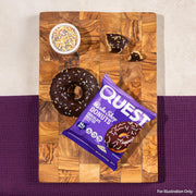 Quest Bake Shop, Chocolate Frosted Donuts, Protein Snack, Low Sugar, 9 Count