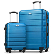 Suitour Luggage Sets 2 piece, Lightweigh Luggage Set with Spinner Wheels, 19/27 inch Travel Suitcase Set