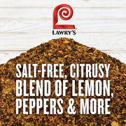 Lawry's Salt Free Mexican Seasoning, 20.75 oz - One 20.75 Ounce Container of Mexican Spice Blend, Perfect for Fajitas, Ground Meats, Rice Bowls, Vegetables and Reduced Sodium Diets