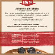 Kodiak Cakes Oatmeal Canister, Rolled Oats, High Protein, 100% Whole Grains (12 canisters)