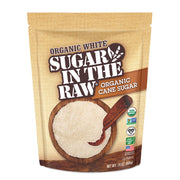 Sugar In The Raw Organic Granulated White Premium Cane Sugar, No Added Flavors or erythritol, Pure Natural Sweetener, Hot & Cold Drinks, Coffee, Tea Vegan, Gluten-Free, Non-GMO, Bulk Sugar, 250 ct packets (1-Pack)