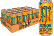 Monster Energy Juice Monster Variety Pack, Pipeline Punch, Mango Loco, Pacific Punch, Energy+Juice, Energy Drink, 16 Ounce (Pack of 15)