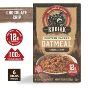 Kodiak Cakes Instant Oatmeal Packets - High Protein - 100% Whole Grains Breakfast Food - Chocolate Chip (36 Packets)