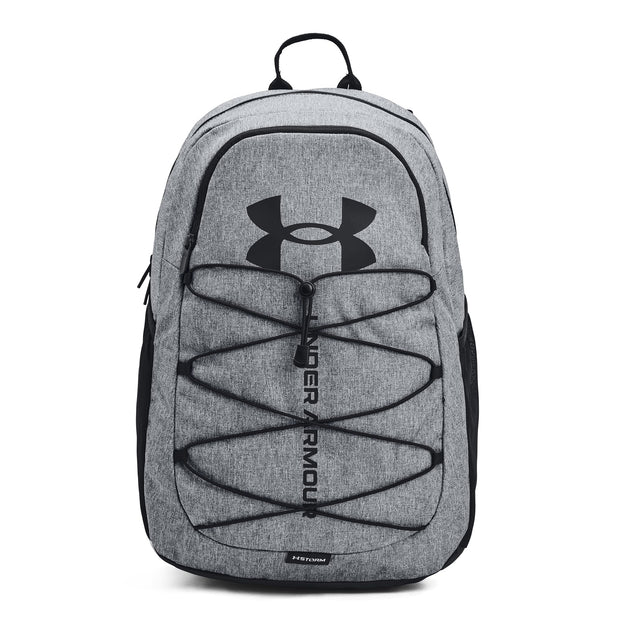 Under Armour Unisex-Adult Hustle Sport Backpack , Black (001)/Silver , One Size Fits All