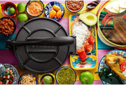 Tortillada – Premium Tortilla Press Cast Iron with Recipes E-Book (12 Inch)
