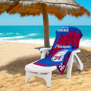 Northwest NBA Philadelphia 76ers Beach Towel 30" x 60", Psychedelic