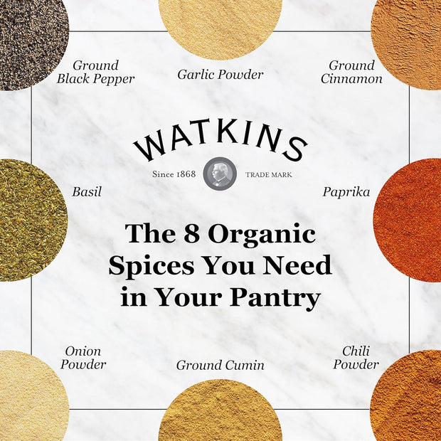 Watkins Gourmet Spice, Organic Chili Powder, Bulk Food Service Size, 16.1 oz (Pack of 1)