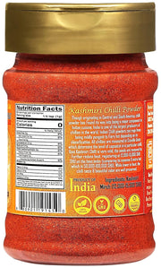 Rani Kashmiri Chilli Powder (Deggi Mirch, Low Heat) Ground Indian Spice 16oz (1lb) 454g PET Jar ~ All Natural | Salt-Free | Vegan | Kosher | Gluten Friendly