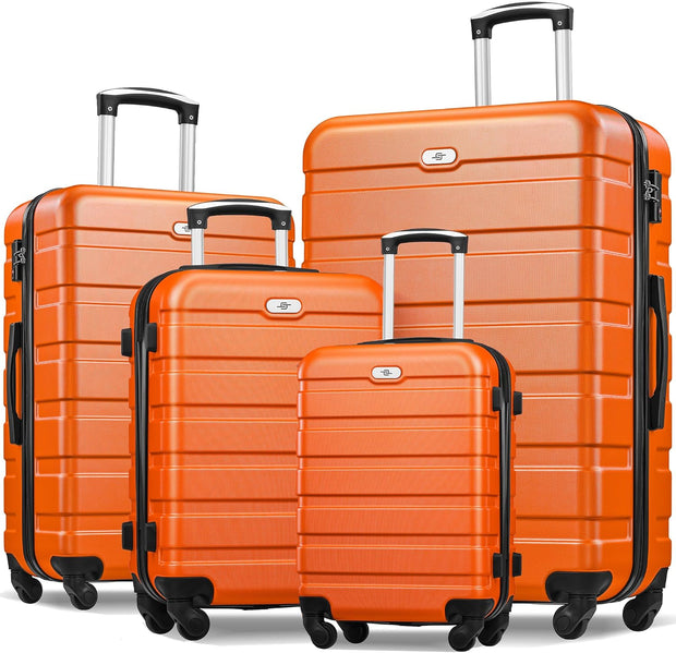 Suitour Luggage Sets 4 piece with Spinner Wheels,Hard Shell Luggage set for Women,16" 20" 24" 28 inches Suitcase Set for Travel Business