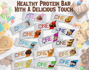 One Bars Protein Variety Sampler | 12 Pack of 15 Flavors High Snack 20g Per Bar And Only 1g Of Sugar Niro Assortment 25.44 Ounce