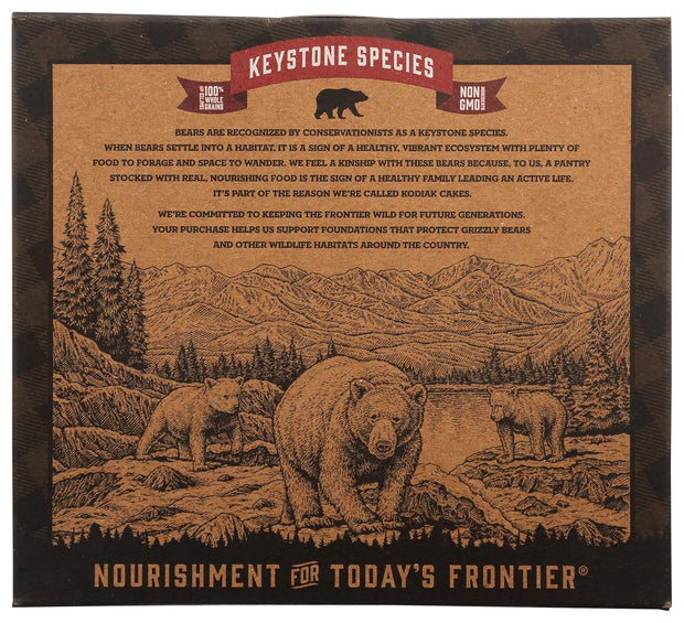 Kodiak Crunchy Granola Snack Bars, Chocolate Chip, High Protein, 100% Whole Grains, 1 box with 6 pouches (12 bars)