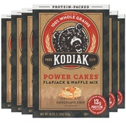 Kodiak Cakes Protein Pancake Power Cakes, Flapjack and Waffle Baking Mix, Buttermilk, 20 Oz, (Pack of 6)